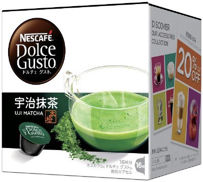 ドルチェ　グスト　専用カプセル　宇治抹茶　１６Ｐ