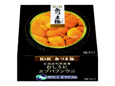 缶つま極　北海道利尻島産むしうに　エゾバフンウニ