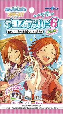 あんさんぶるスターズ！デコステッカー６ガムつき