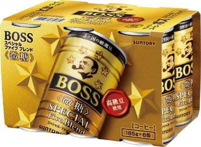 ボス　スペシャルファイブブレンド　微糖　６本パック