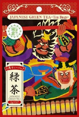 にぎわい東北緑茶ティーバッグ青森ねぶた祭り