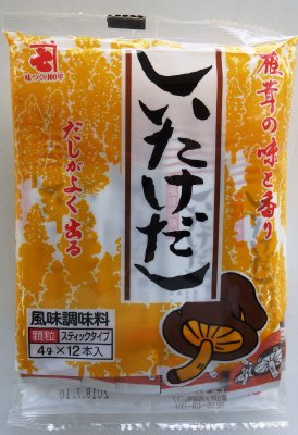 風味調味料しいたけだし