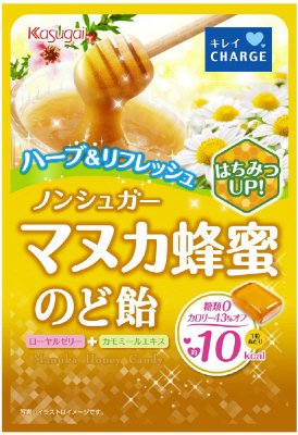 ノンシュガーマヌカ蜂蜜のど飴