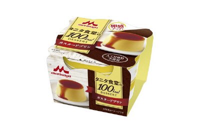 タニタ食堂の100kcalデザート カスタードプリン