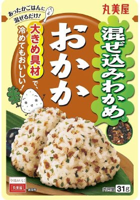 混ぜ込みわかめ　おかか