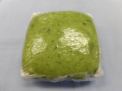 もちもちとした蓬蒸しぱん（つぶあん）