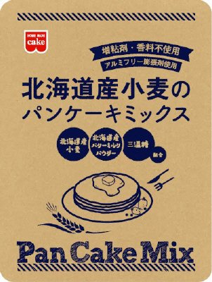北海道産小麦のパンケーキミックス