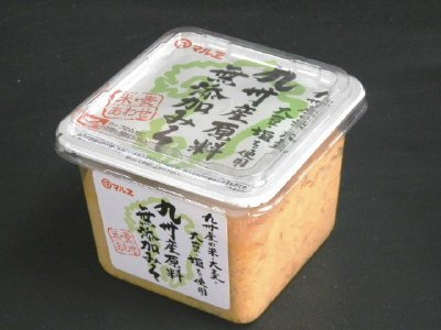九州産原料無添加米麦あわせみそ