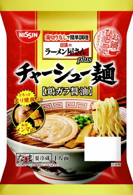 日清のラーメン屋さんPlus　チャーシュー麺　鶏ガラ醤油　1人前