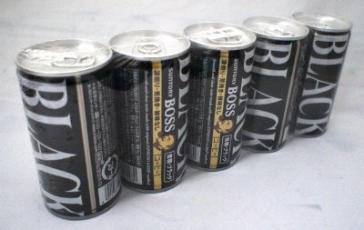 ボス　無糖ブラック　５本パック