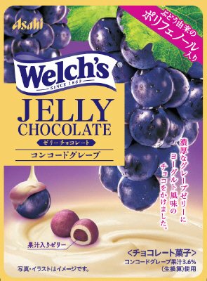 ウェルチ　ゼリーチョコレート　コンコードグレープ