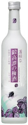透明な鍛高譚の梅酒