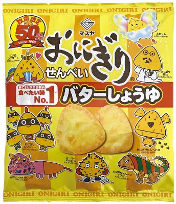 おにぎりせんべいバターしょうゆ