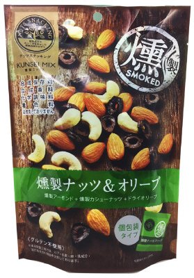 ナッツスナッキング　ＫＭ燻製ナッツ＆オリーブ