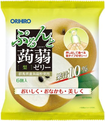 ぷるんと蒟蒻ゼリーパウチ　梨