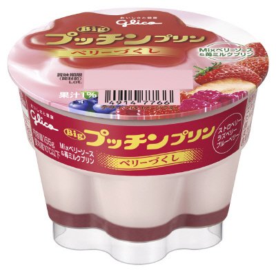 Ｂｉｇプッチンプリン　ベリーづくし　１５５ｇ