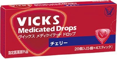ヴイックスメディケイテッドドロップチェリー