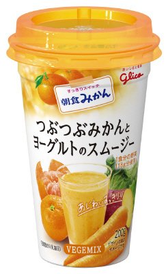 朝食みかん　つぶつぶみかんスムージーベジミックス　２００ｇ