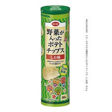 野菜が入ったポテトチップス（しお味）