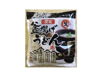 讃岐生釜揚げうどんつゆ付4人前
