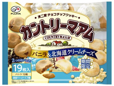 カントリーマアム（バニラ＆北海道クリームチーズ）
