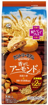 カントリーマアム香ばしアーモンド（おいしくプラス）