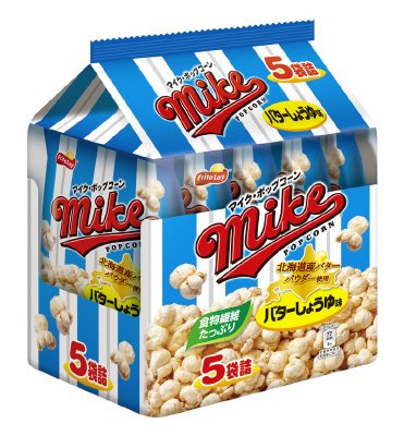 マイクポップコーン　バターしょうゆ味　５パック