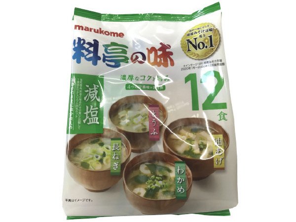お徳用　料亭の味みそ汁　減塩