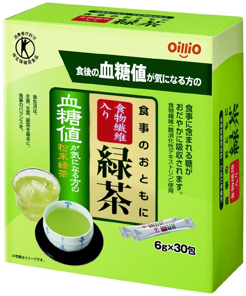 食事のおともに食物繊維入り緑茶　６ｇ×３０包