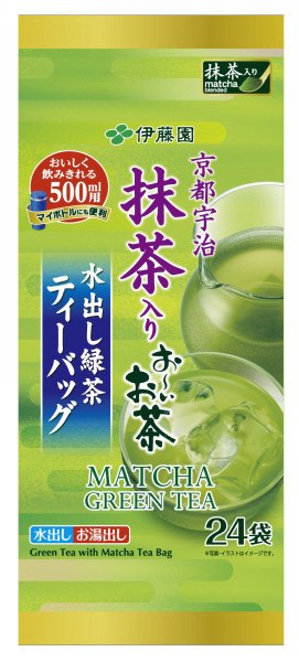 京都宇治抹茶入りお～いお茶　水出し緑茶ティーバッグ