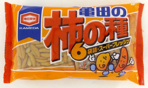 亀田の柿の種６袋詰