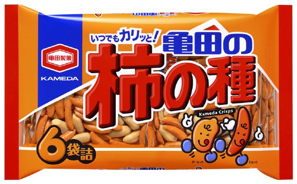 亀田の柿の種６袋詰
