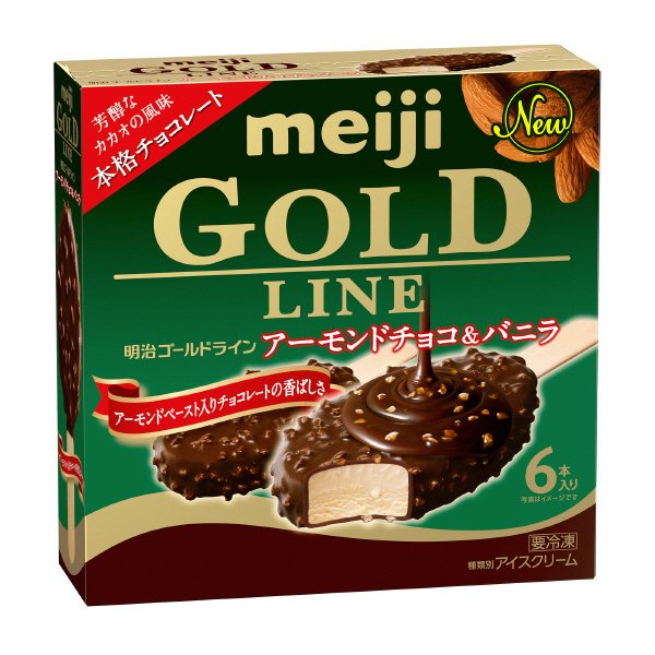 ＧＯＬＤ　ＬＩＮＥ アーモンドチョコ＆バニラ