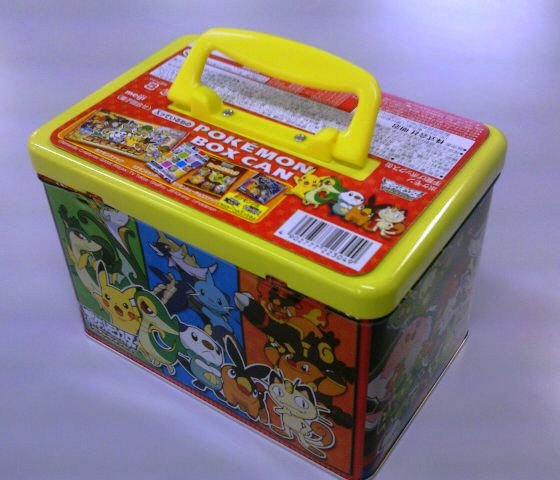 ポケモン手提げボックス缶