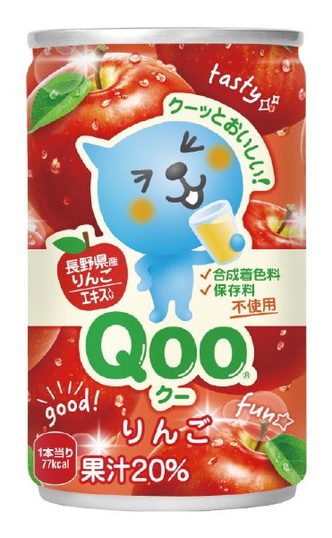 ミニッツメイド　Qoo　りんご