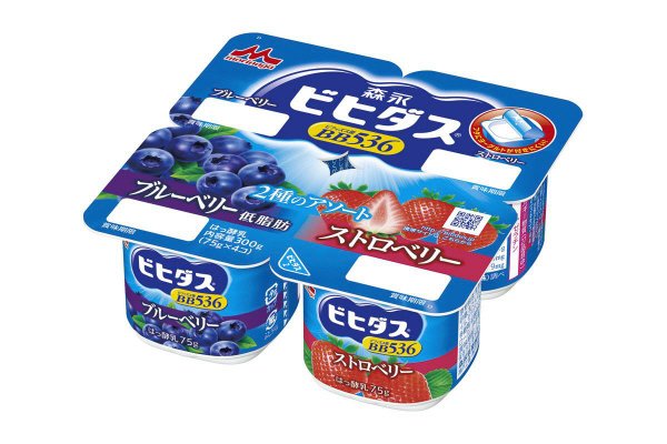 ビヒダス　ストロベリー＋ブルーベリー