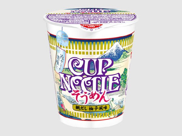 カップヌードル　そうめん　鯛だし柚子風味
