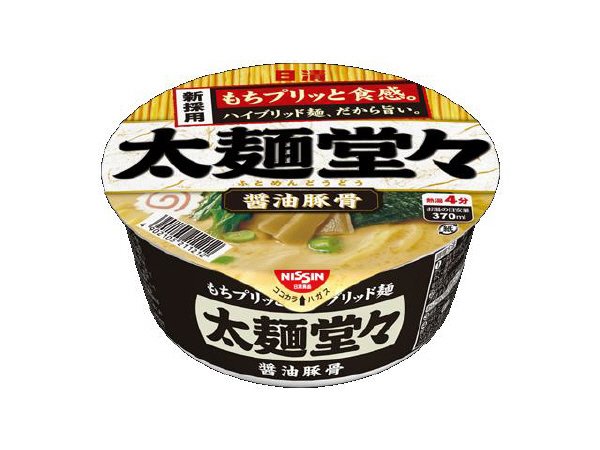 日清太麺堂々　醤油豚骨