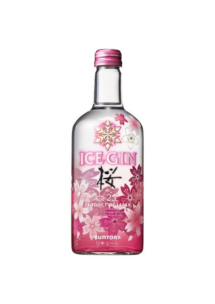 サントリーアイスジン＜桜＞５００ｍｌ瓶