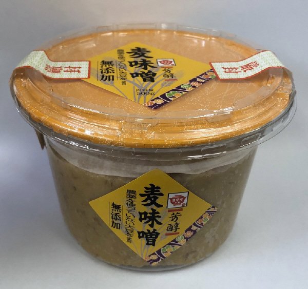 芳醇　無添加　麦みそ