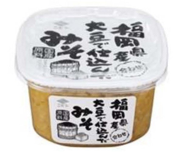 福岡県産大豆で仕込んだみそ