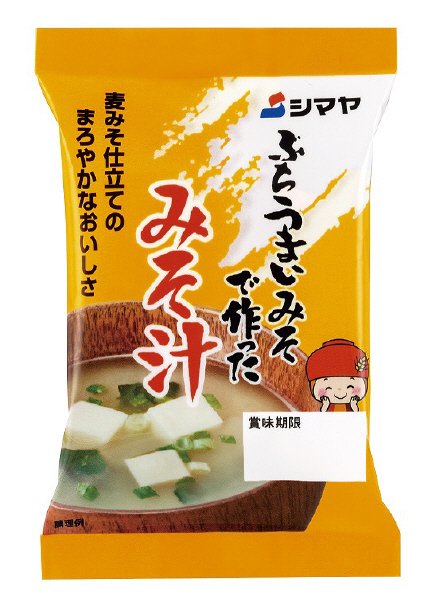 ぶちうまいみそで作ったみそ汁１