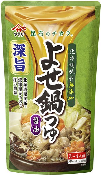 昆布のチカラ　よせ鍋つゆ醤油