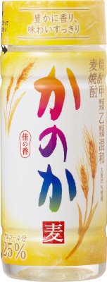 麦焼酎　かのか　２５度　ペットボトル