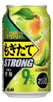 アサヒもぎたてＳＴＲＯＮＧ　手摘み青梅