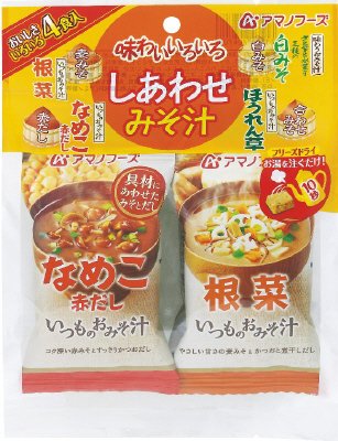 しあわせみそ汁　味わいいろいろ４種セット