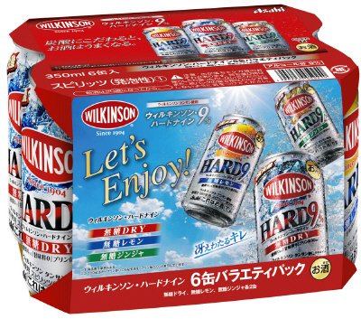 ウィルキンソン・ハードナイン　バラエティパック　缶３５０ｍｌＸ６