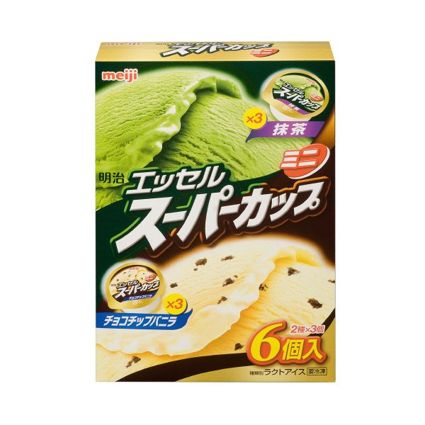 エッセルスーパーカップミニ抹茶チョコチップバニラ