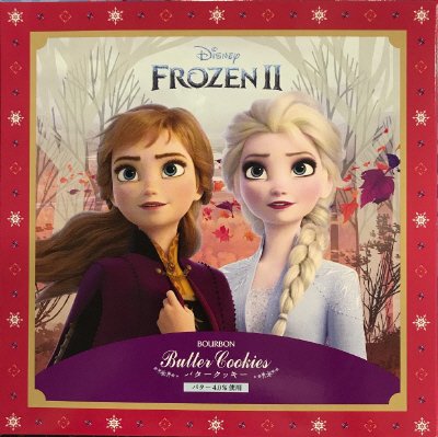 バタークッキー缶(アナと雪の女王)