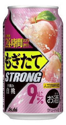 アサヒもぎたてＳＴＲＯＮＧ　手摘み白桃
